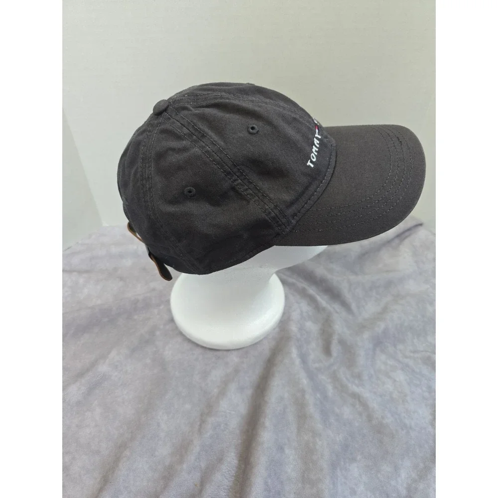 Tommy Hilfiger Strapback Baseball Cap Hat Gray One Size